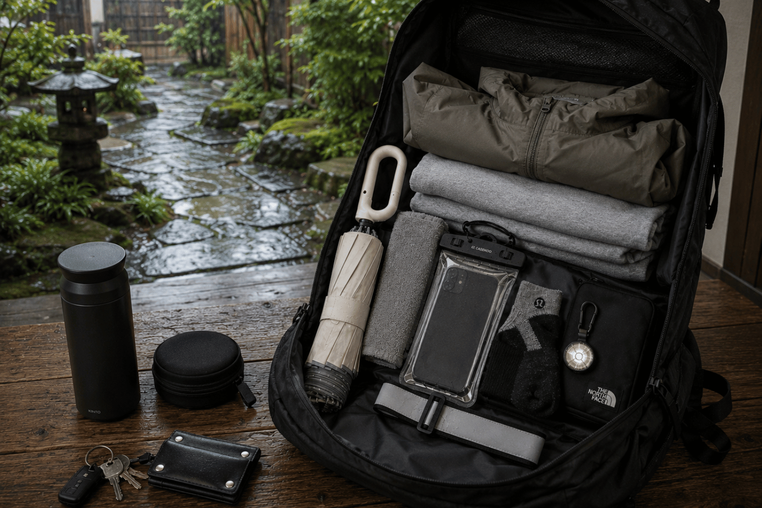 backpack essentials for rain Cover Travel Rain Cover for Bag Backpack Rain Cover Travel Accessories Bag Rain Cover Waterproof Dustproof for All Bag Sizes Upto 45Ltrs Rain Cover Bag Black Rainy Season Essentials: Top 10