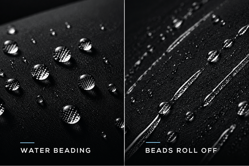 Hydrophobic Coatings Explained: How Umbrella Fabric Repels Rain