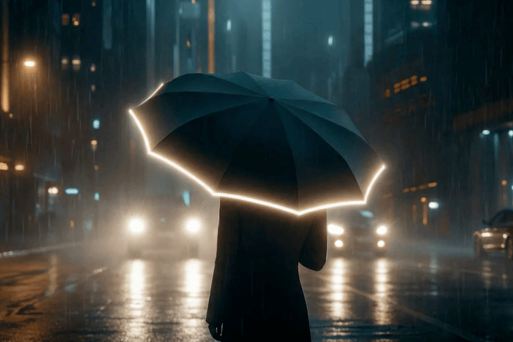Reflective Umbrellas and Night Safety: Why Visibility Matters After Dark