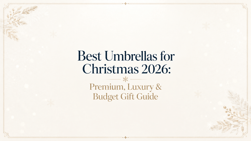 Best Umbrellas for Christmas 2026: Premium, Luxury & Budget Gift Guide
